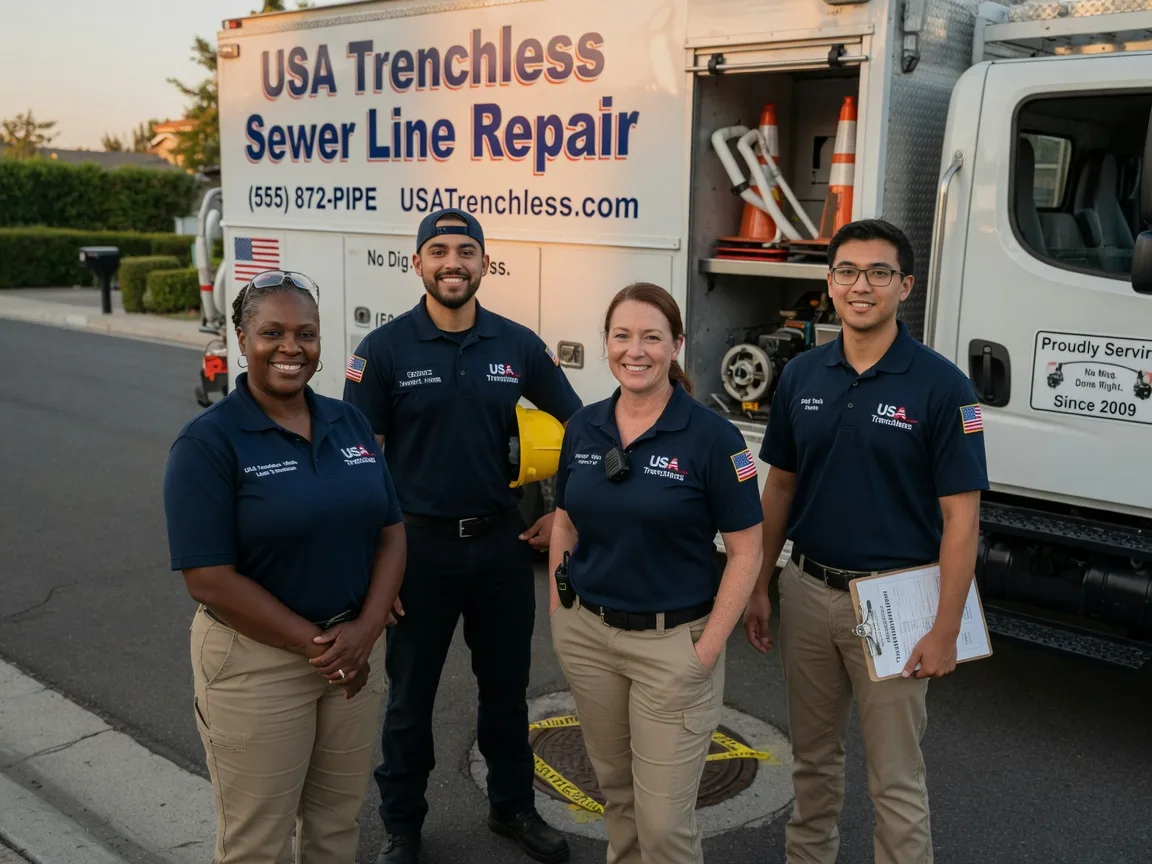 Sewer Line Repair company in Saratoga, AR